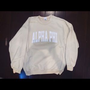 Alpha Phi crewneck